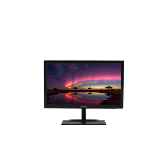 MECER 19.5'' LED MONITOR WITH VGA+HDMI PORT - BLACK (excludes Dedicated Power Cord)