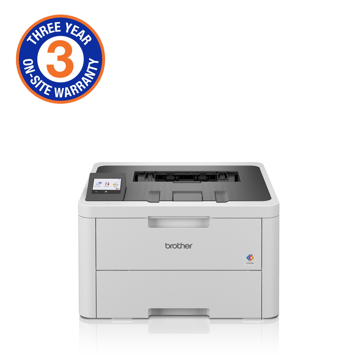 Brother Colour Duplex Laser Printer With Wired And Wireless Networking Capability Three Year Onsite by Brother