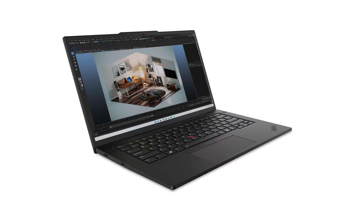 Lenovo P14s 14 Inch Intel U7 155H 16GB RAM 512GB SSD NVIDIA RTX500ADA 4GB Windows 11 Pro 3 Year PS by Lenovo SMB