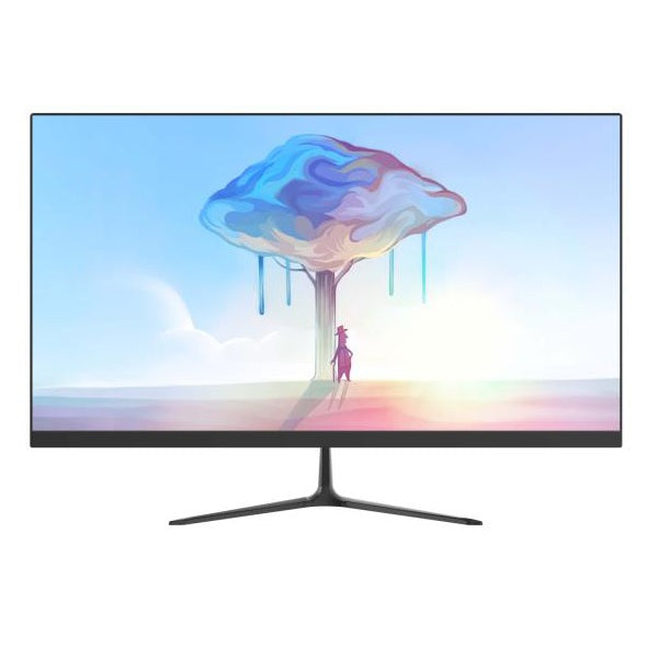 Mecer 23.8 Inch Full HD Monitor For Home Office With HDMI VGA And Built In Speakers