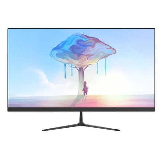 Mecer 23.8 Inch Full HD Monitor For Home Office With HDMI VGA And Built In Speakers