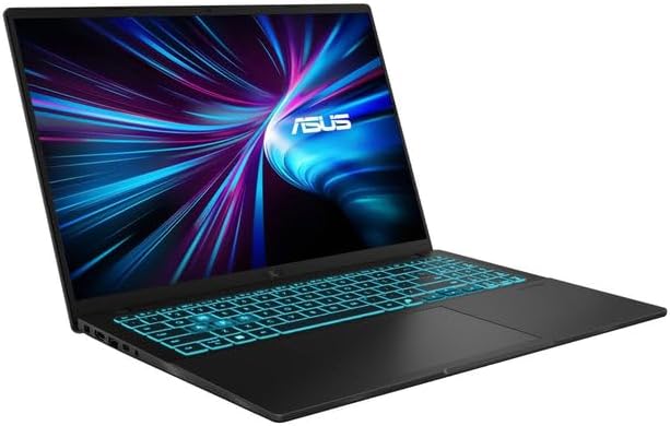 ASUS V16 16.0 Inch Non Touch Laptop Intel Core I7 RTX 5050 8GB GDDR7 16GB DDR5 1TB PCIe Gen4 SSD Windows 11 Pro Black