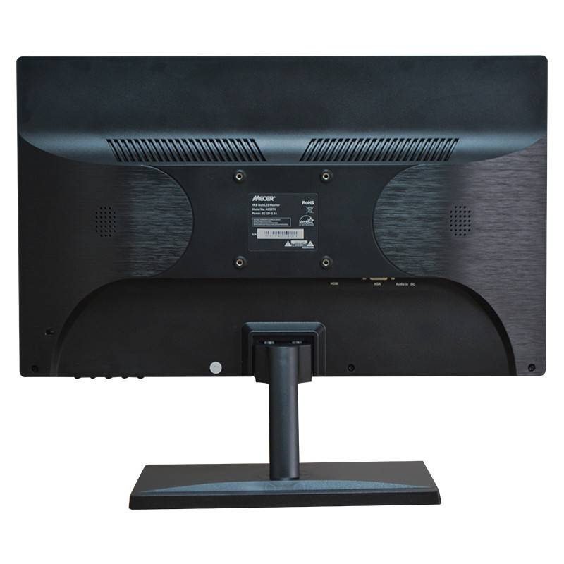 Mecer 19.5 Inch LED Monitor With Built In Speakers 1600x900 For Home Office Use