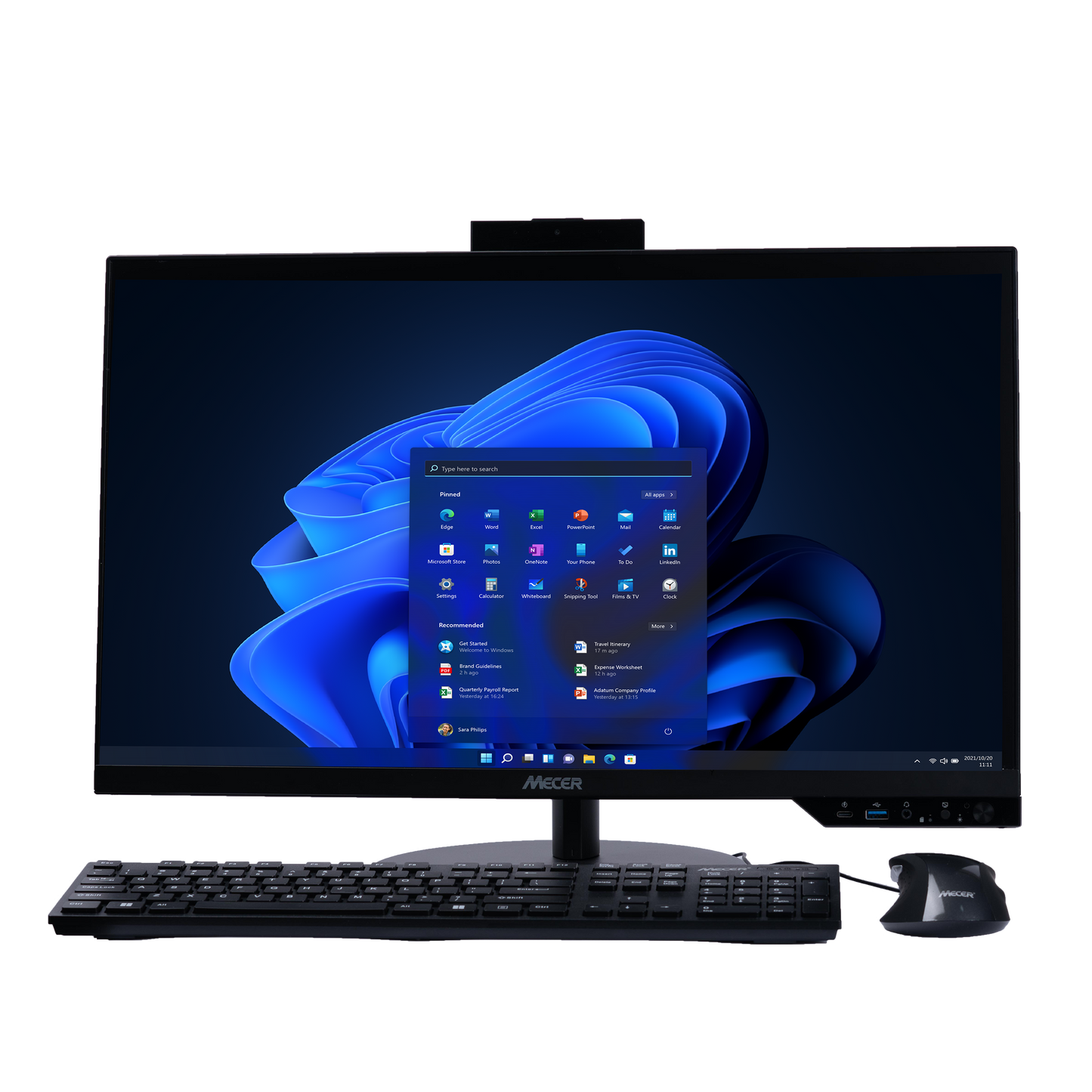 Mecer Xhibitor 23.8'' All-in-One Win10 PRO/ N5000/4GB/64GB