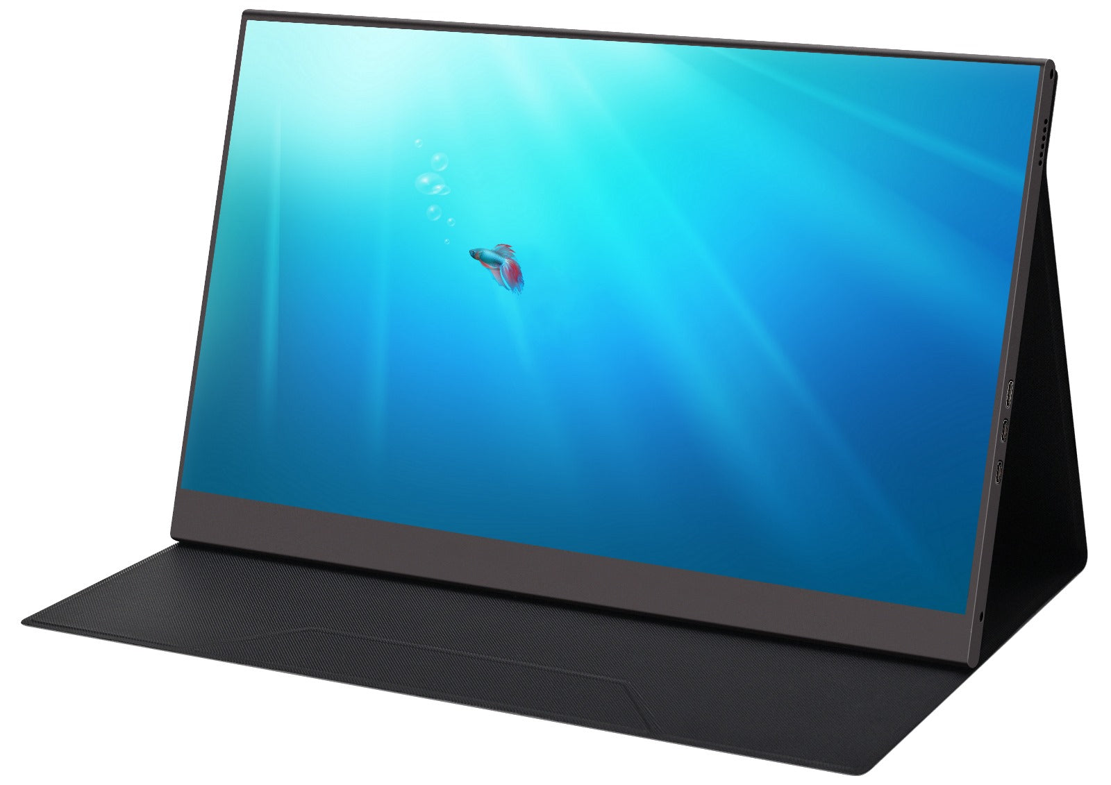 MECER 15.6'' IPS FHD USB Monitor Non-Touch Aluminium by Mecer