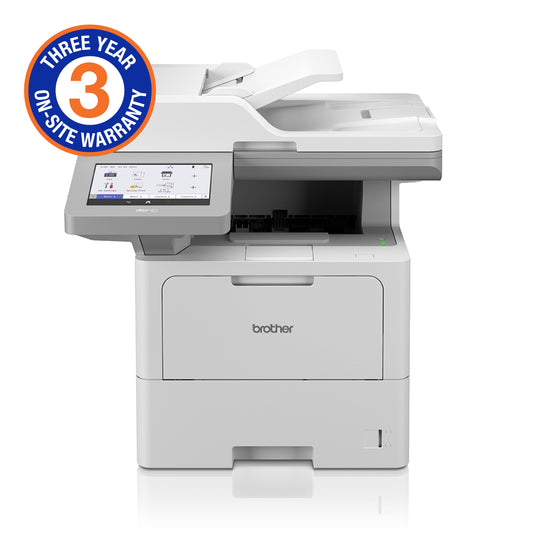 Brother High Speed Mono Laser MFC with Duplex printing and wired networking capability (3YR onsite) by Brother