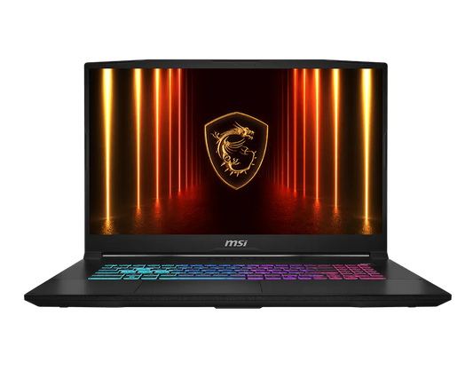 Katana 17 HX B14WGK 229ZA Gaming Laptop Core I9 14900HX RTX 5070 16GB DDR5 1TB NVMe 17Inch QHD 240Hz Win11 Home Black by MSI