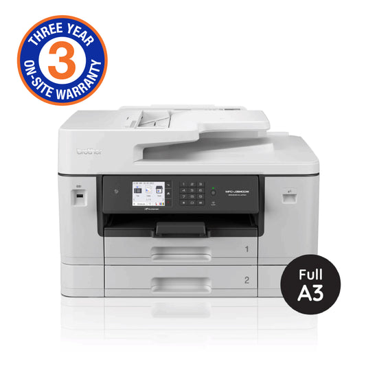 Brother A3 Inkjet 4-in-1 with Double-sided Printing/ wireless networking (3YR onsite) by Brother