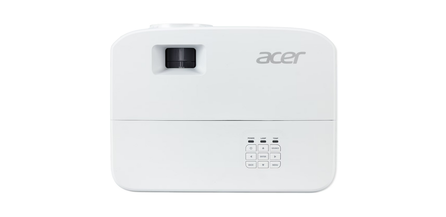 Acer PJ P1257i DLP XGA 4800 Lm WiFi 20000 to 1 Contrast EMEA 2.4 kg 10 W Speakers Bag 3 Year FRR Warranty