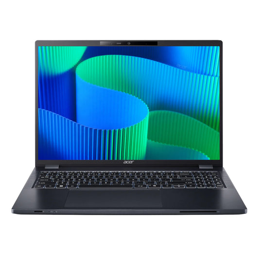 Acer TravelMate 16 WUXGA IPS Core Ultra 5 16GB DDR5 1TB NVMe Laptop For Professionals Secure Portable Workstation
