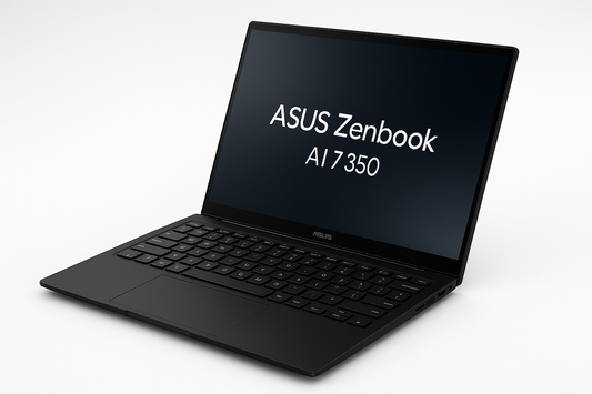 ASUS Zenbook/AI 7 350/LPDDR5X 16GB /1TB PCIE G4 SSD/1TB PCIE G4 SSD/WIN11 HOME/BLACK/90NB14U1-M001W0
