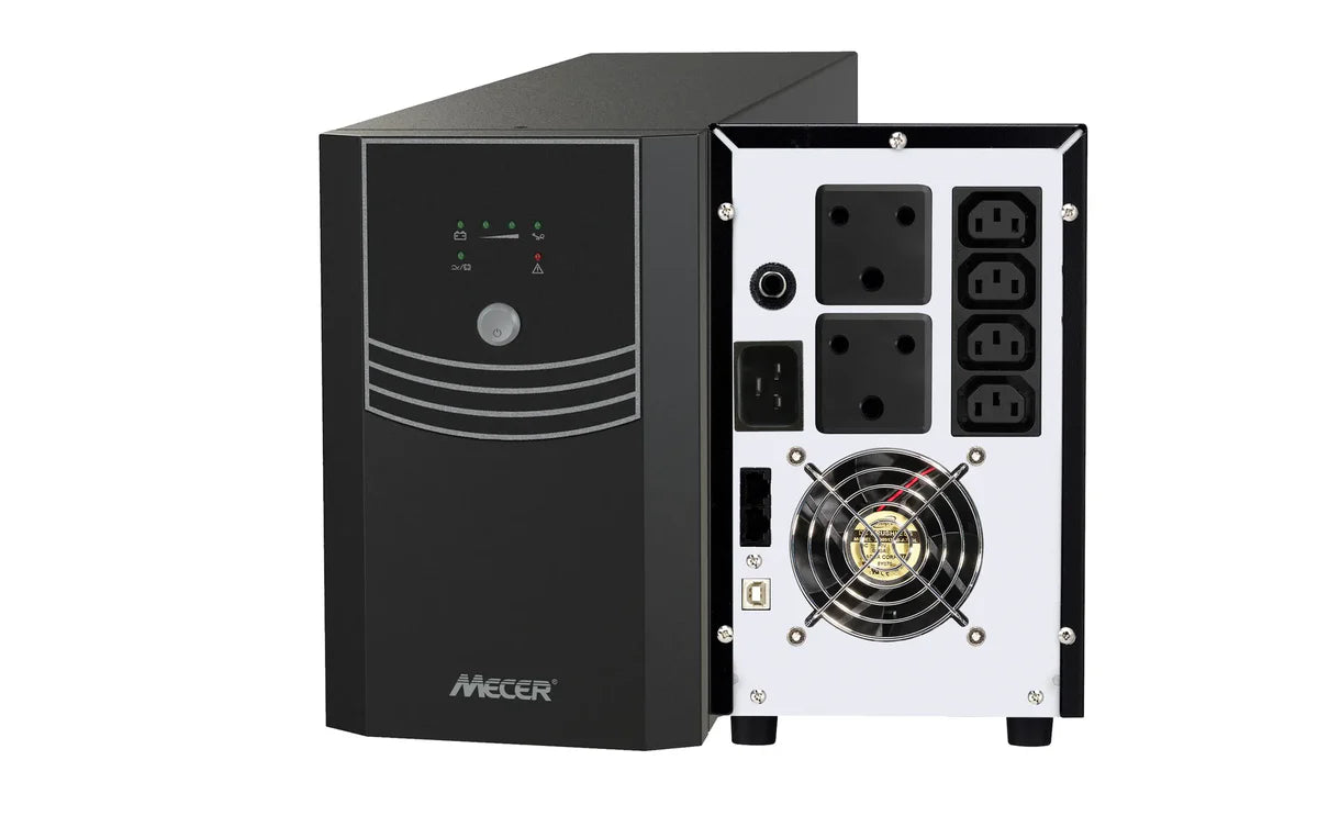 MECER 3000VA Line-Interactive UPS CAB-C19 Included
